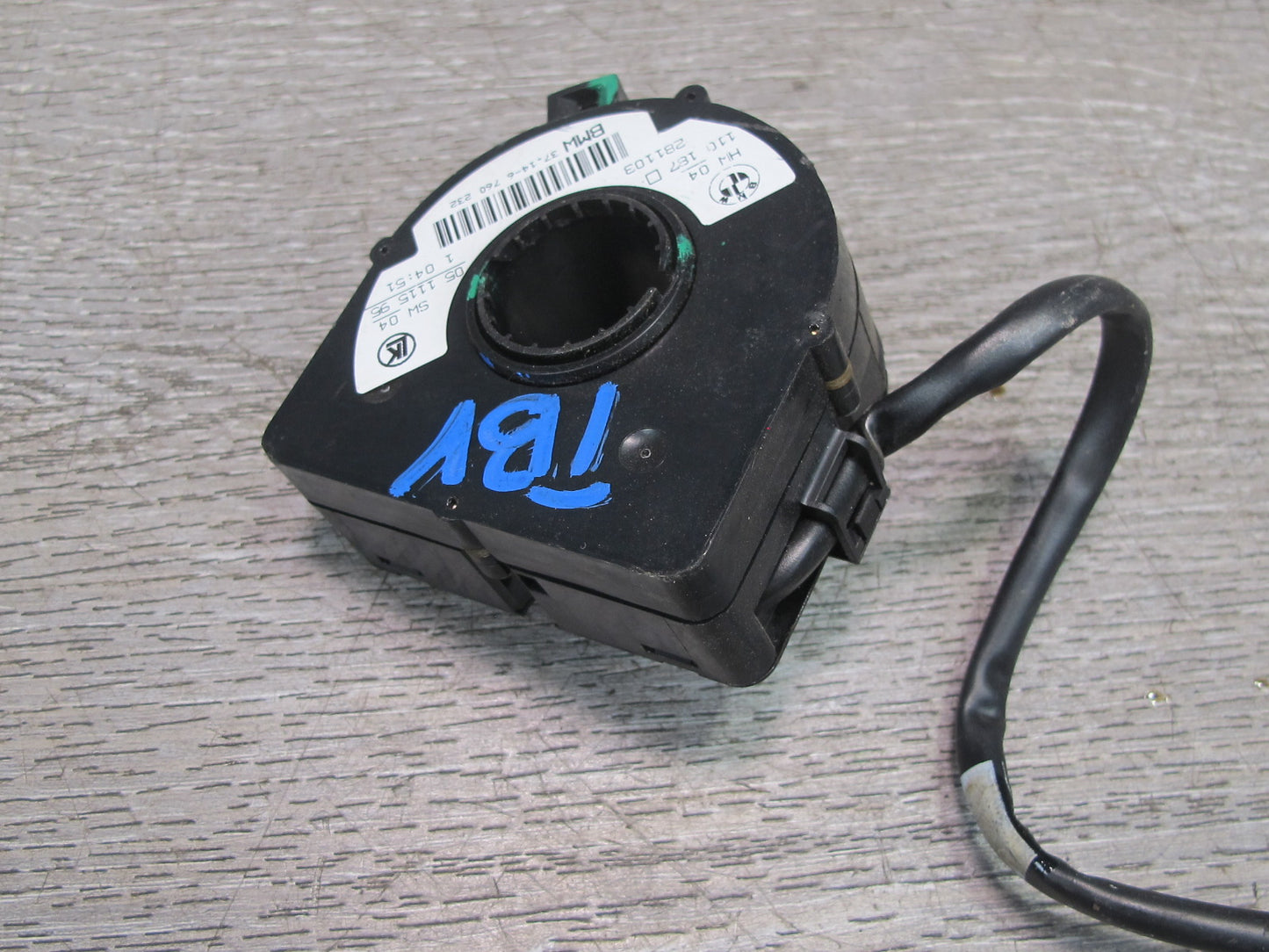01-06 BMW E46 STEERING COLUMN ANGLE SENSOR CLOCK SPRING 6760232 OEM