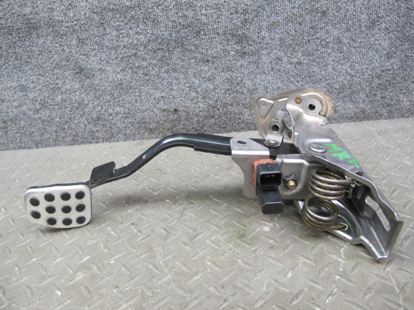 04-11 Mazda RX8 Manual Transmission Acclerator Brake Clutch Dead Pedal Set OEM