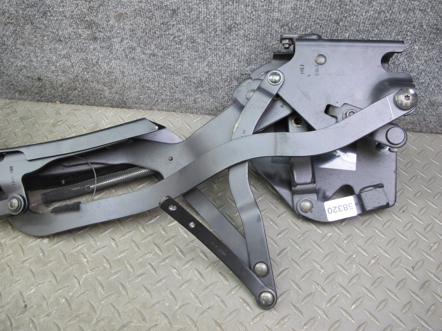 02-05 Ford Thunderbird Convertible Soft TOP Left Driver Side Rail OEM