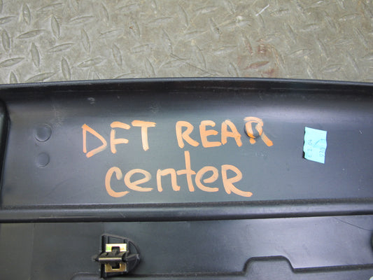 02-05 Ford Thunderbird Rear Wall Center Trim Cover Panel w Emblem Black OEM