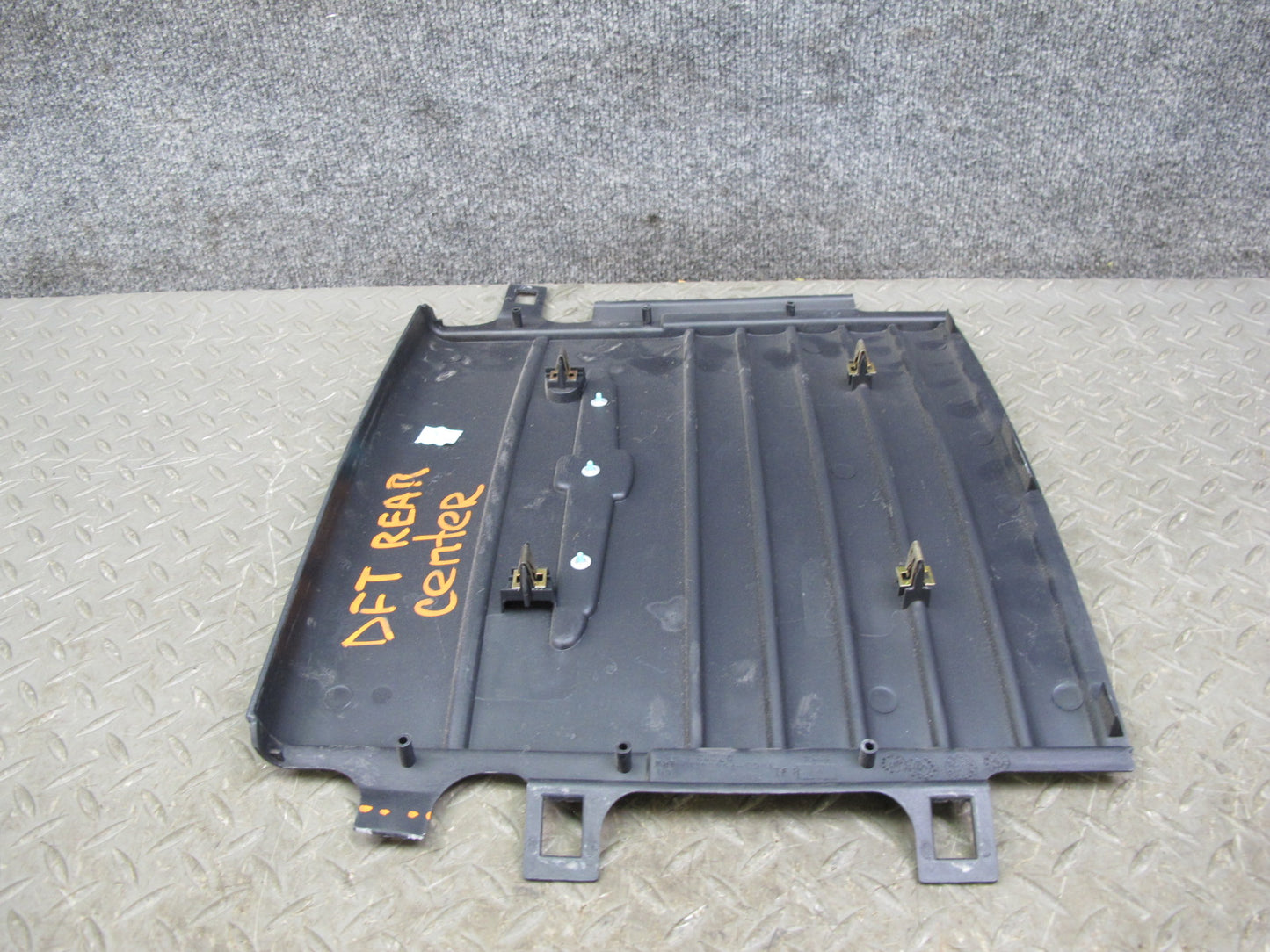 02-05 Ford Thunderbird Rear Wall Center Trim Cover Panel w Emblem Black OEM