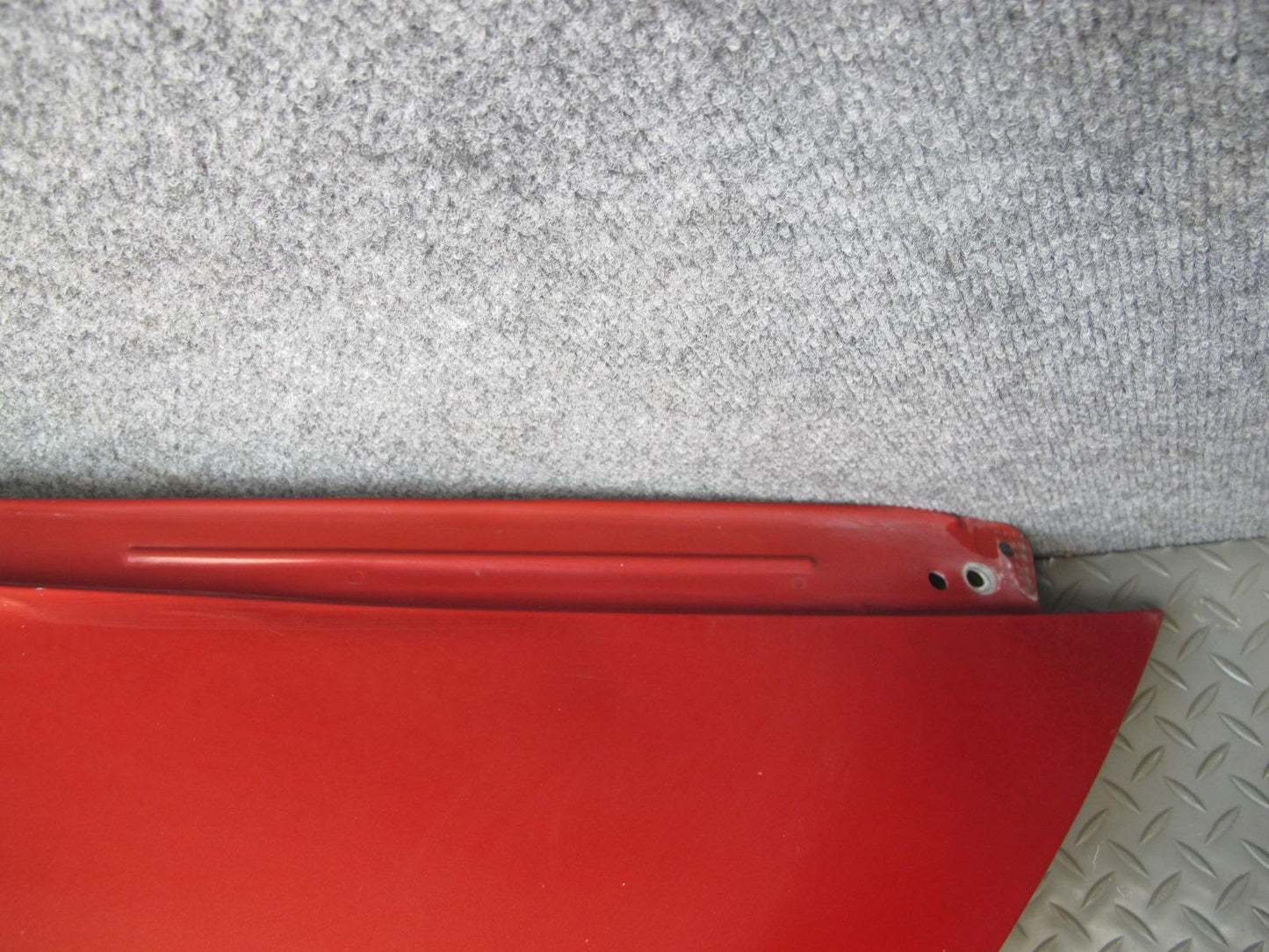 04-08 Mazda RX8 Front Right Passenger Side Fender Shell Panel Cover RED OEM