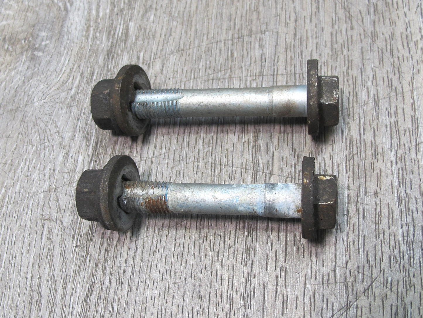 01-06 BMW E46 3-SERIES Set of 2 Rear Suspension Eccentric Adjust Camber Bolt OEM