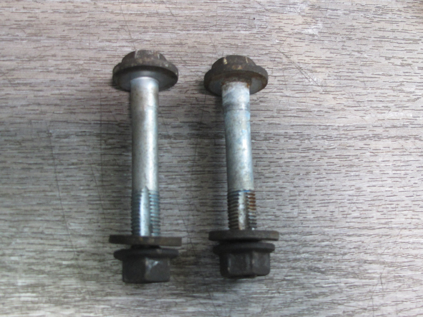 01-06 BMW E46 3-SERIES Set of 2 Rear Suspension Eccentric Adjust Camber Bolt OEM