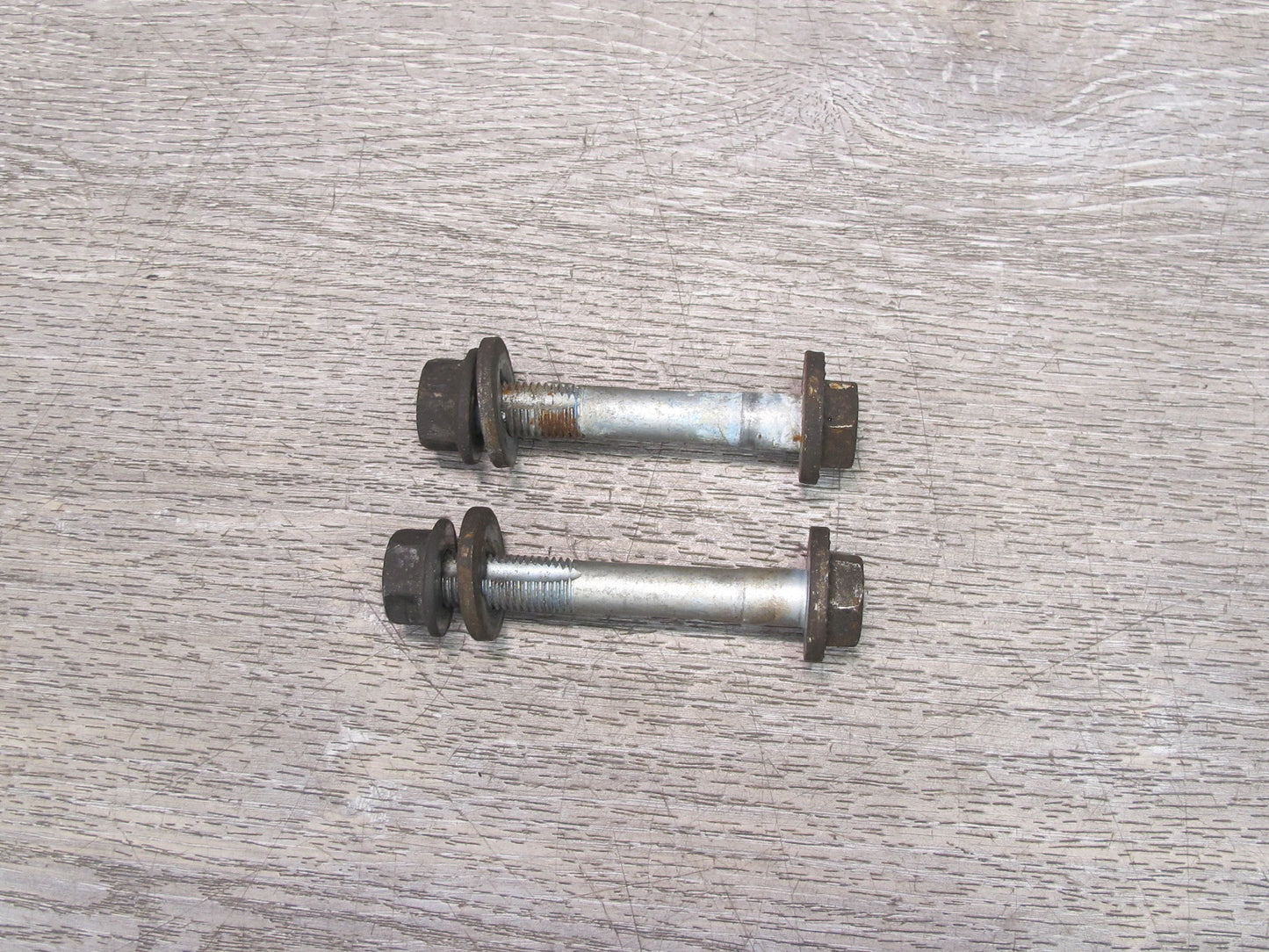 01-06 BMW E46 3-SERIES Set of 2 Rear Suspension Eccentric Adjust Camber Bolt OEM