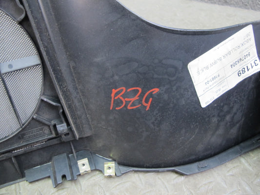 97-99 BMW E36/7 Z3 Roadster Rear Center Console Storage Subwoofer Box Black OEM