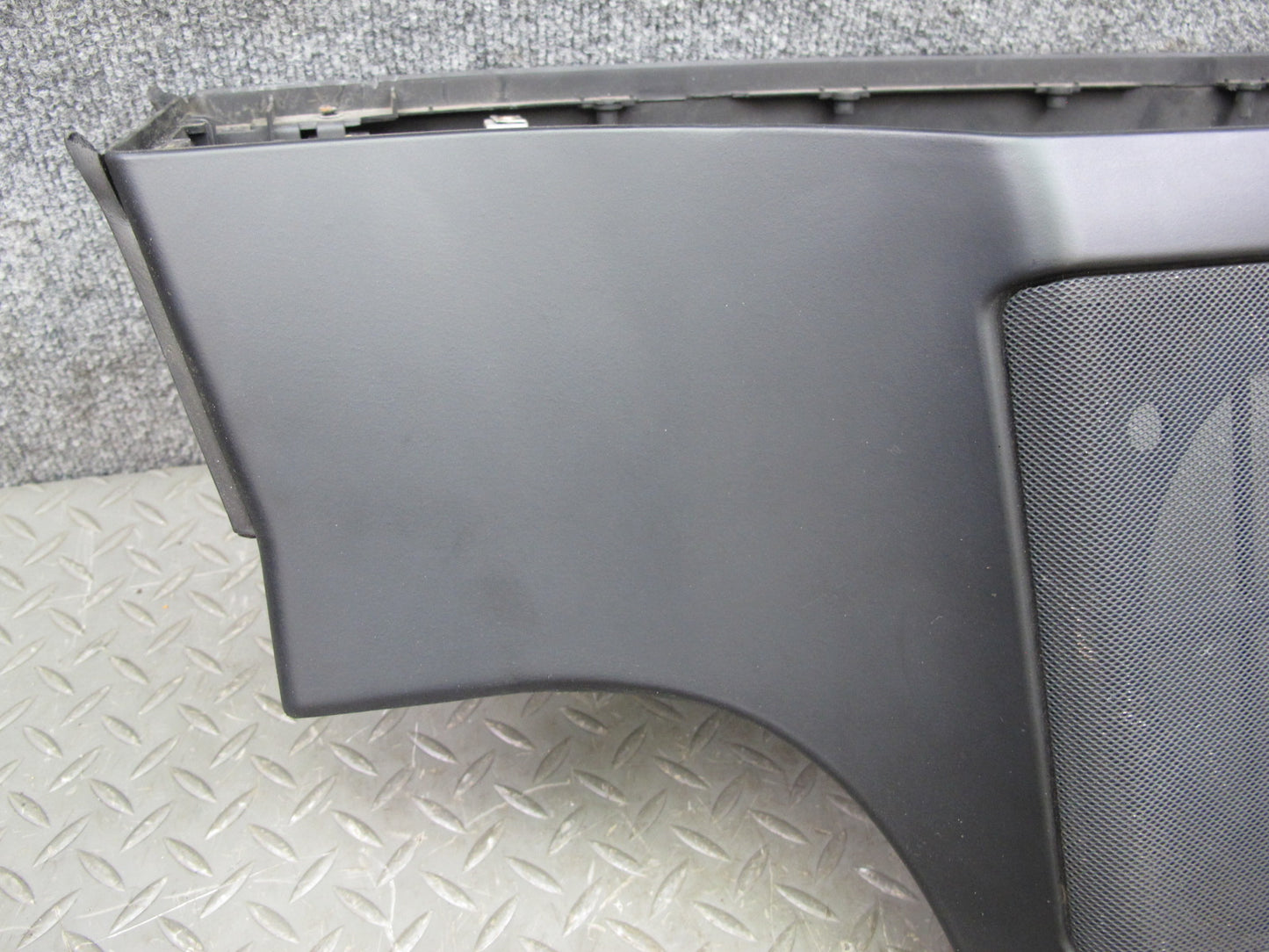 97-99 BMW E36/7 Z3 Roadster Rear Center Console Storage Subwoofer Box Black OEM