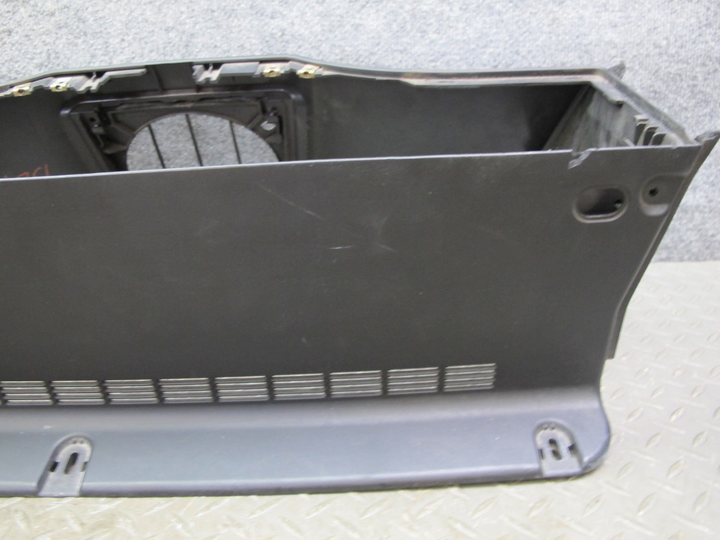 97-99 BMW E36/7 Z3 Roadster Rear Center Console Storage Subwoofer Box Black OEM