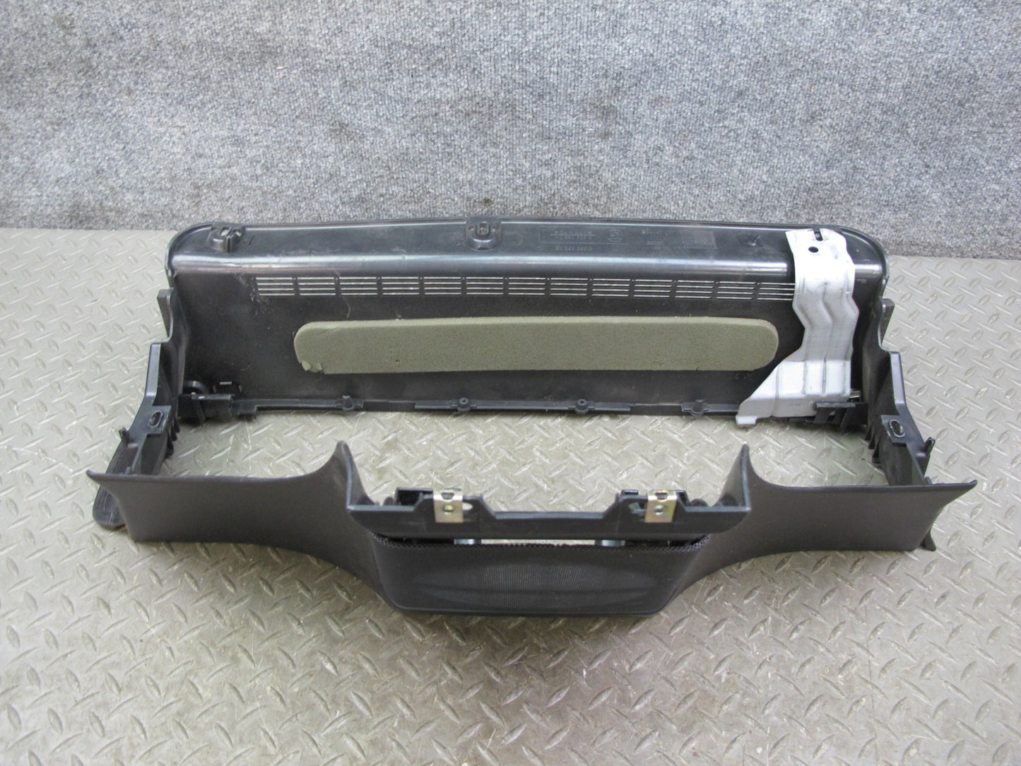 97-99 BMW E36/7 Z3 Roadster Rear Center Console Storage Subwoofer Box Black OEM