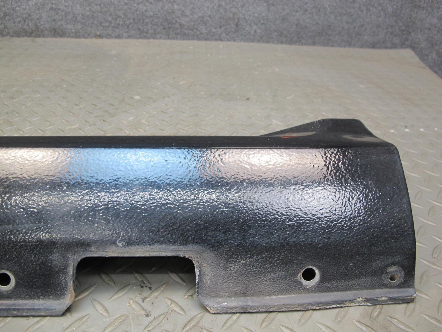 97-02 BMW E36/7 Z3 Left & Right Side Skirt Rocker Panel Molding Set Black OEM