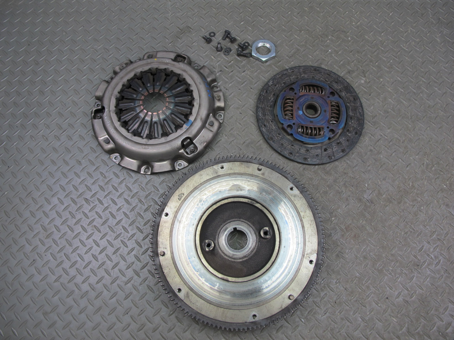 04-11 Mazda RX8 Manual Transmission Flywheel Clutch Disk Pressure Plate Set