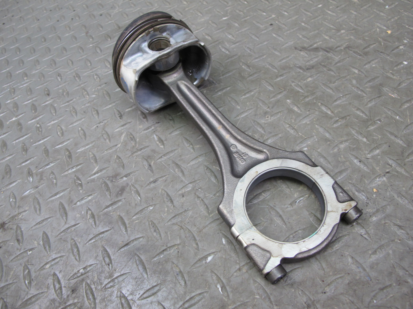03-10 Bentley Continental GT Flying Spur 6.0 Engine Piston w Rod Set 37k Miles