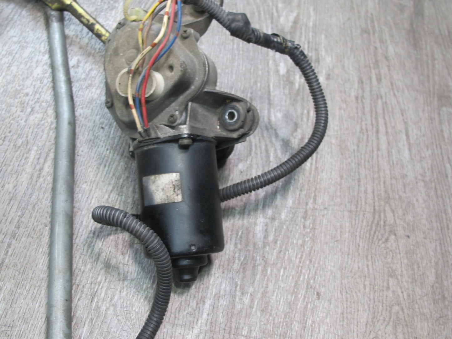 90-96 Nissan Z32 300ZX 2+0 Windshield Wiper Transmission Linkage w Motor OEM