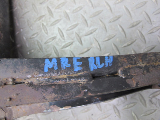 86-91 Mazda RX7 FC3S Rear Left Spindle Knuckle Wheel Hub w Trailing Arm Assy OEM