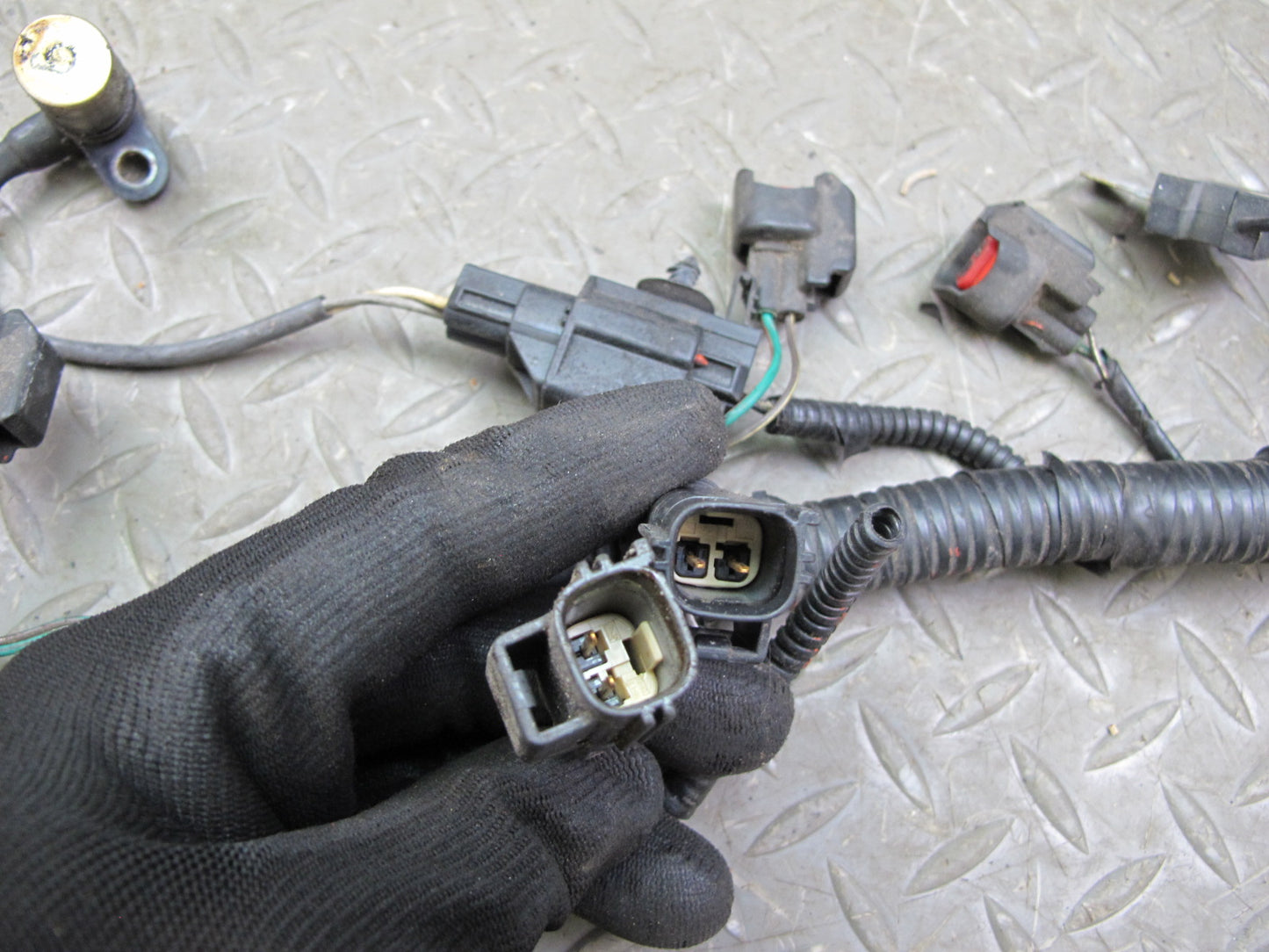 2004 Ford Thunderbird AJ35 RWD A/T Engine & Battery Wire Wiring Harness Set OEM