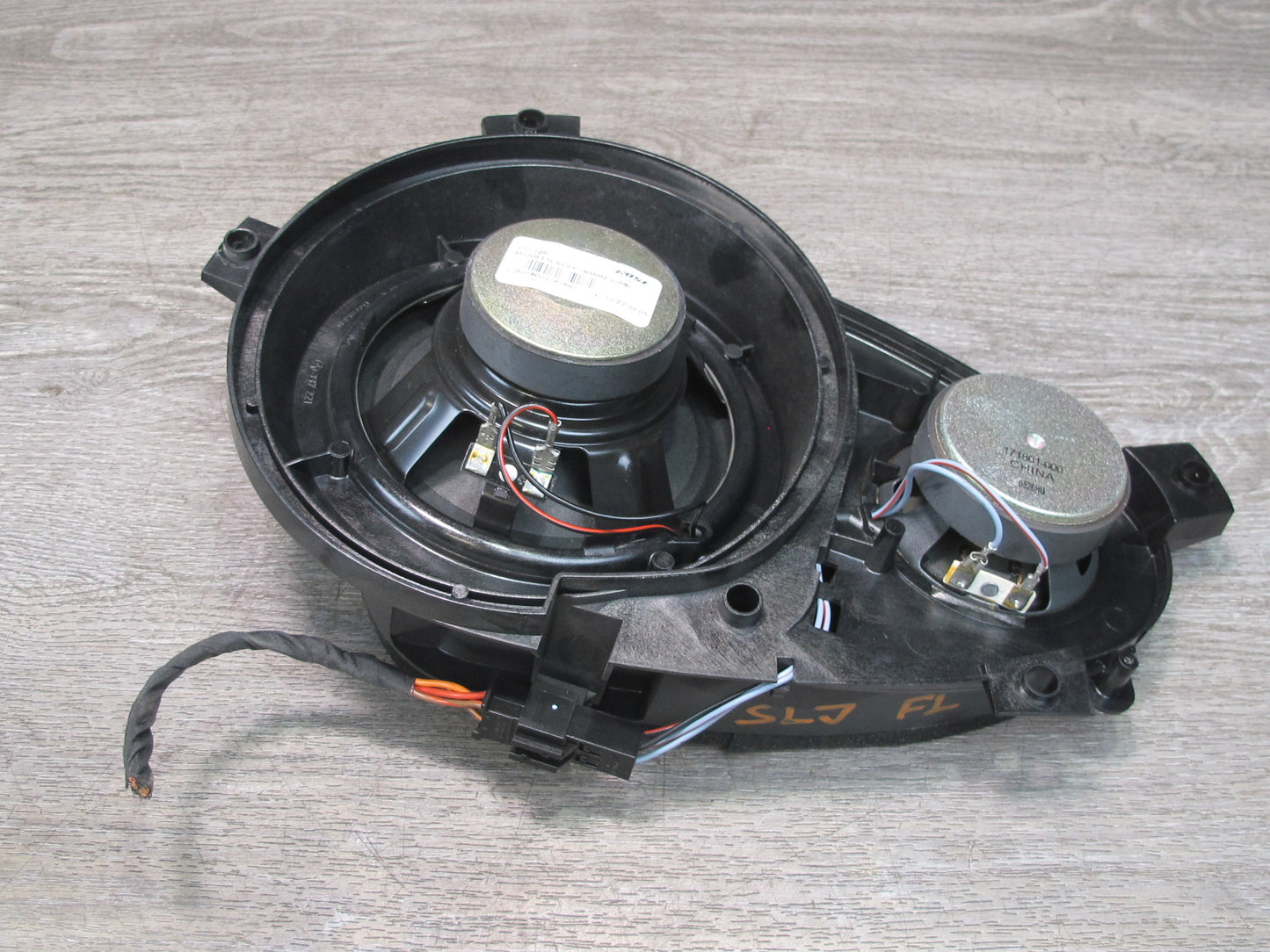 03-08 Mercedes R230 Sl-class Set of 2 Left & Right Door Bose Audio Speaker OEM