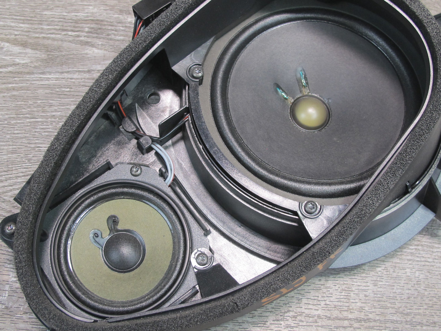 03-08 Mercedes R230 Sl-class Set of 2 Left & Right Door Bose Audio Speaker OEM