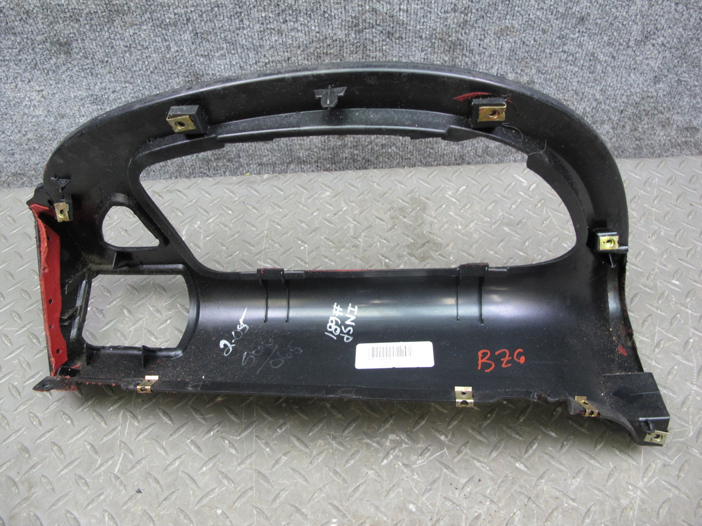 96-02 BMW E36/7 Z3 Right Dashboard Dash Trim Cover Panel Black 8397594 OEM
