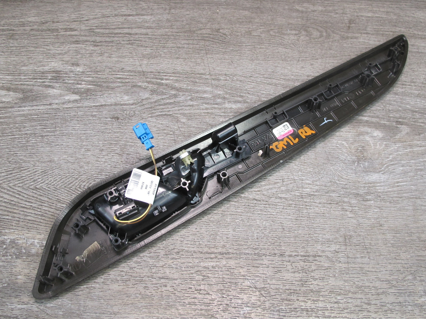 12-15 Mercedes W166 ML Front Rear Left Right Side Door Dash Trim Wood Panel Set