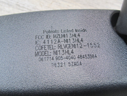 2015-2017 Infiniti QX80 Interior Upper Rear View Mirror Auto Dim Homelink Black