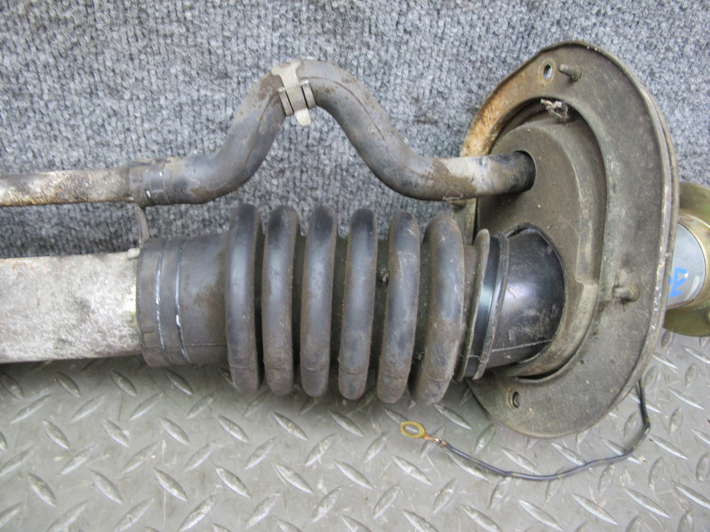 86-91 Mazda RX7 FC3S Fuel Filler Neck w Hose Assembly OEM