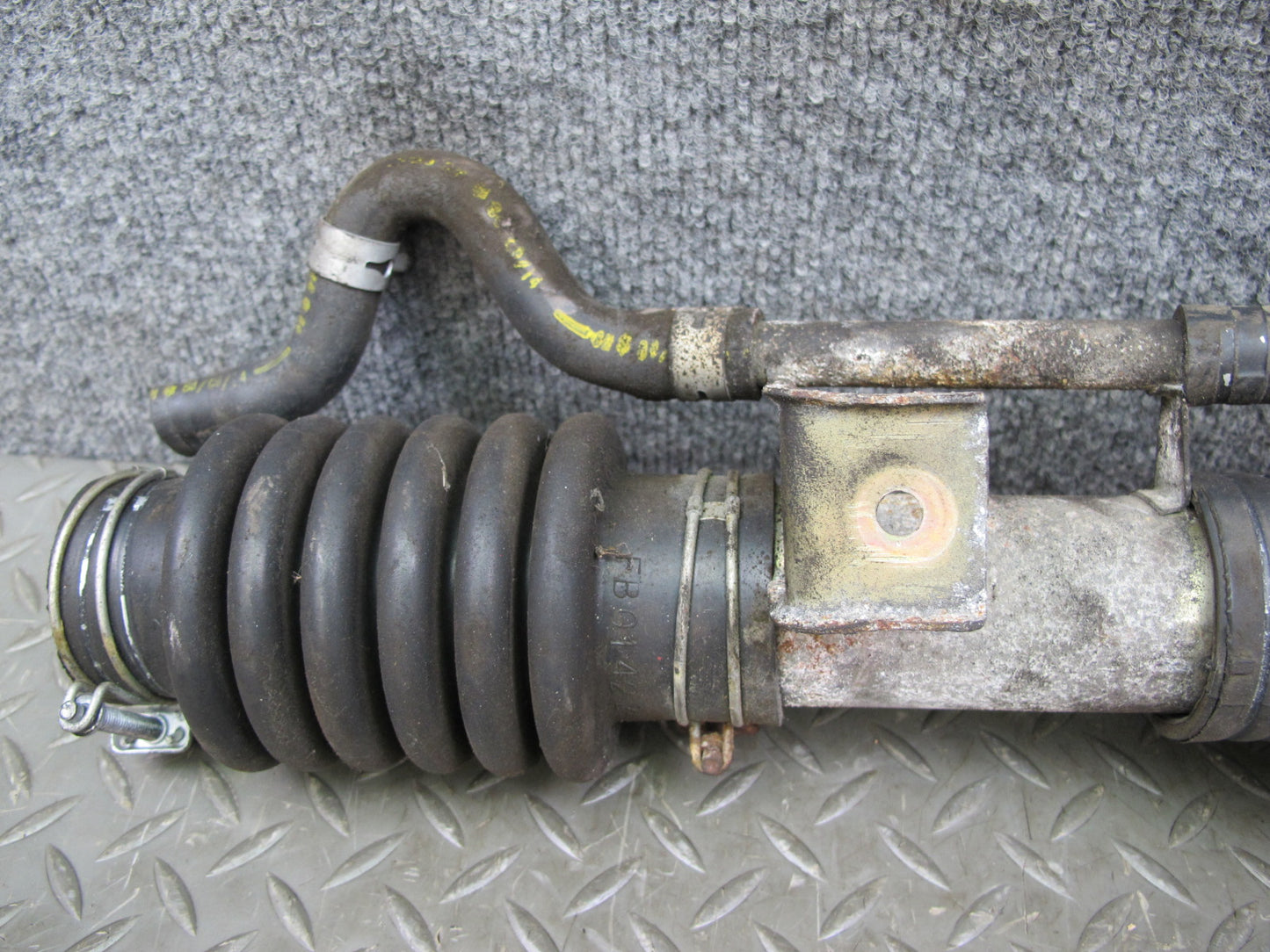86-91 Mazda RX7 FC3S Fuel Filler Neck w Hose Assembly OEM