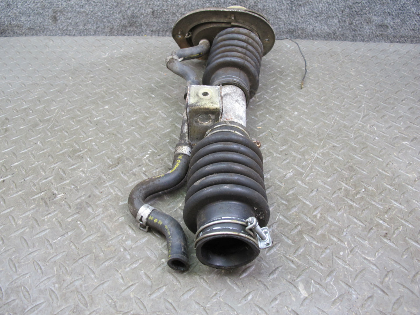 86-91 Mazda RX7 FC3S Fuel Filler Neck w Hose Assembly OEM