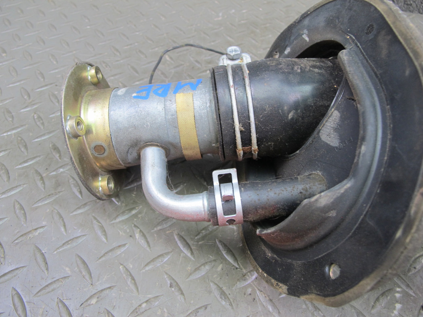 86-91 Mazda RX7 FC3S Fuel Filler Neck w Hose Assembly OEM