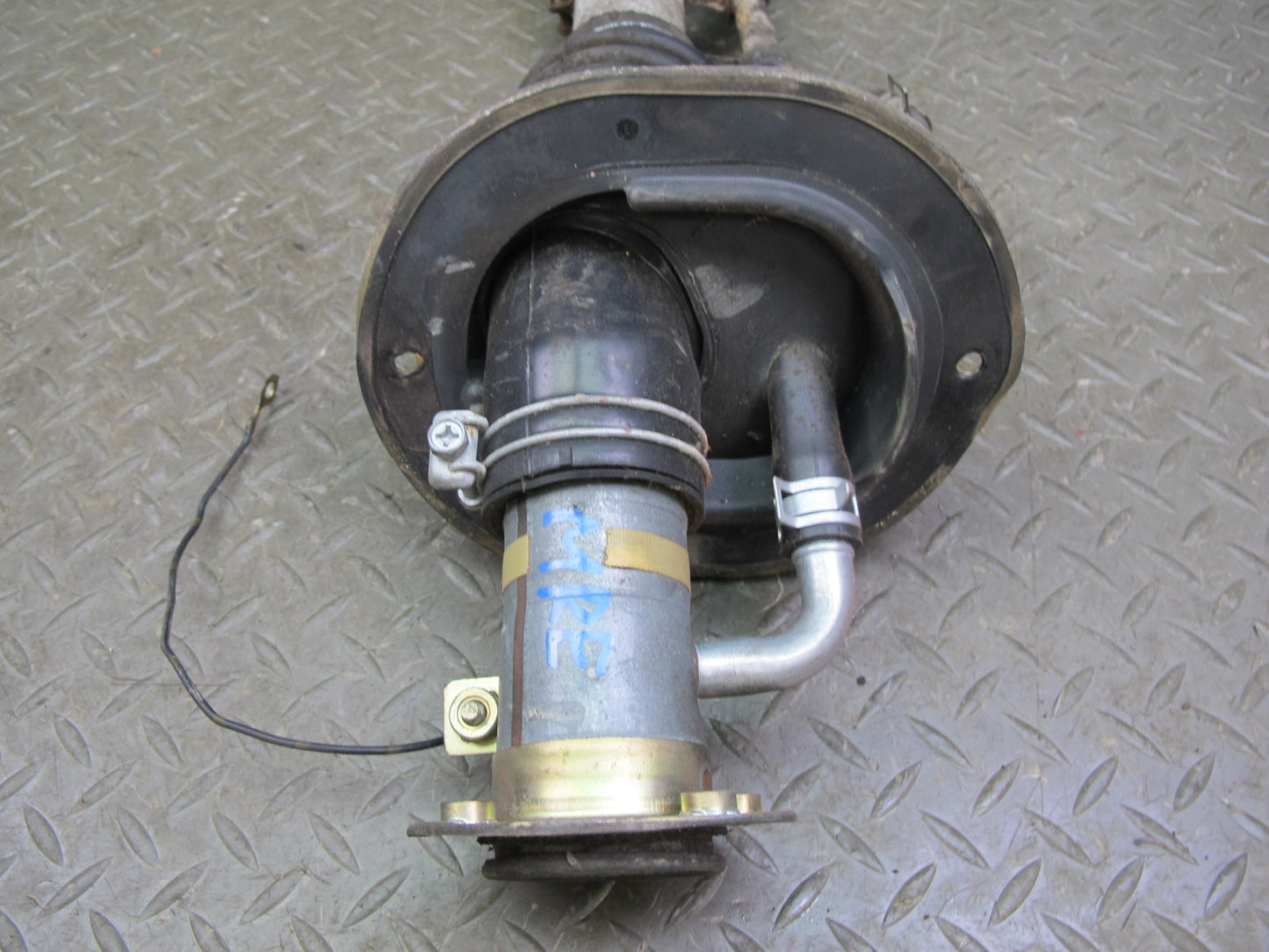 86-91 Mazda RX7 FC3S Fuel Filler Neck w Hose Assembly OEM