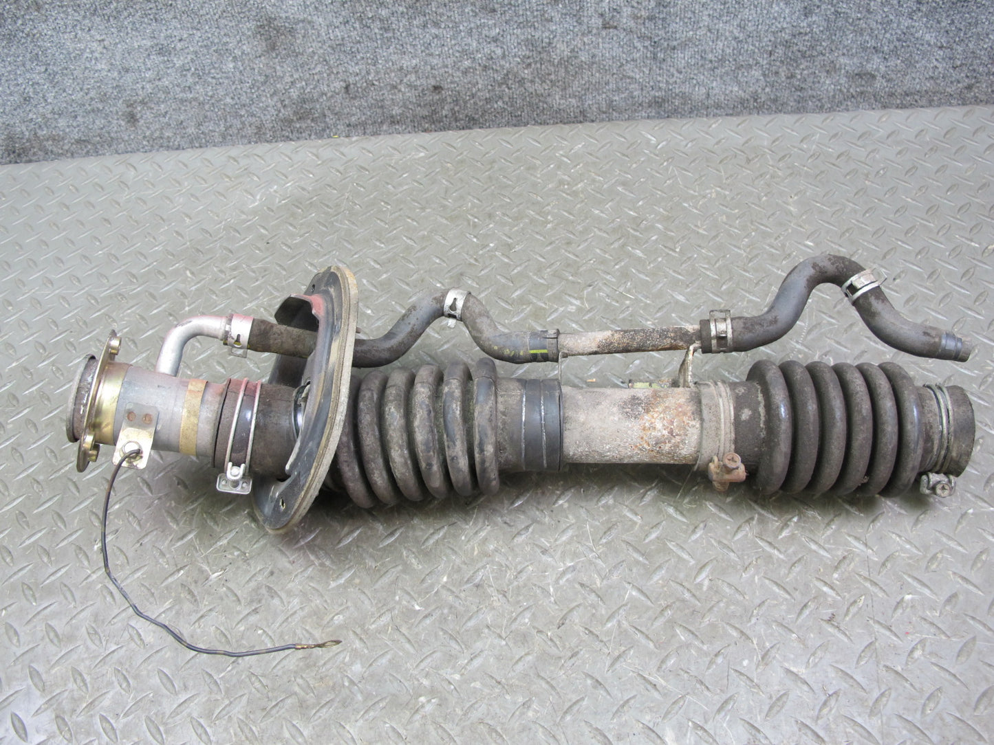 86-91 Mazda RX7 FC3S Fuel Filler Neck w Hose Assembly OEM