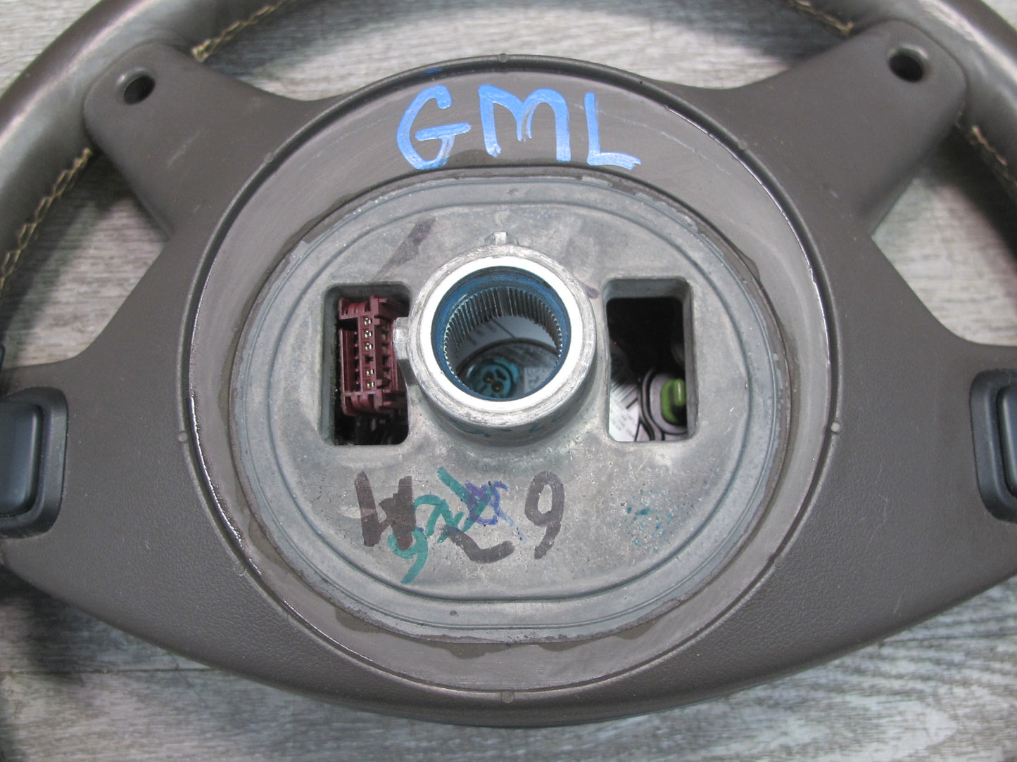 12-15 MERCEDES W166 ML GL FRONT LEFT DRIVER SIDE STEERING WHEEL W/ SRS AIRBAG OEM