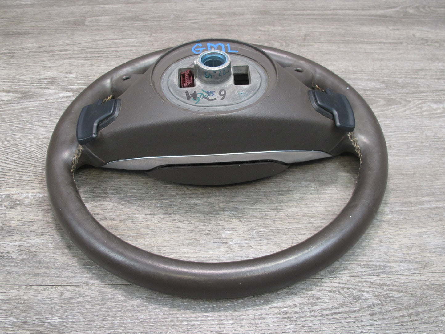 12-15 MERCEDES W166 ML GL FRONT LEFT DRIVER SIDE STEERING WHEEL W/ SRS AIRBAG OEM