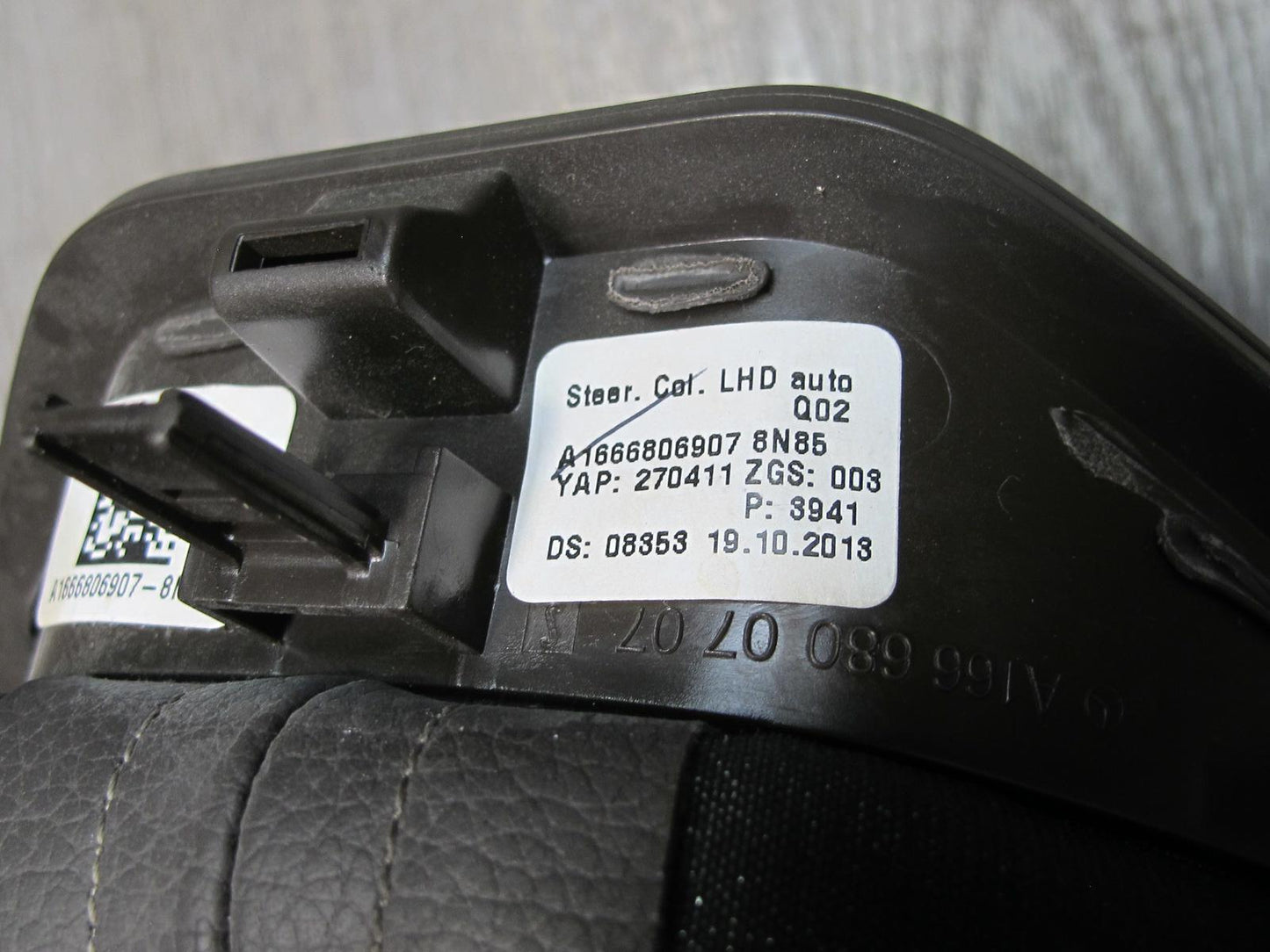12-18 MERCEDES W166 ML GLE STEERING COLUMN MULTI SWITCH CLOCK SPRING OEM
