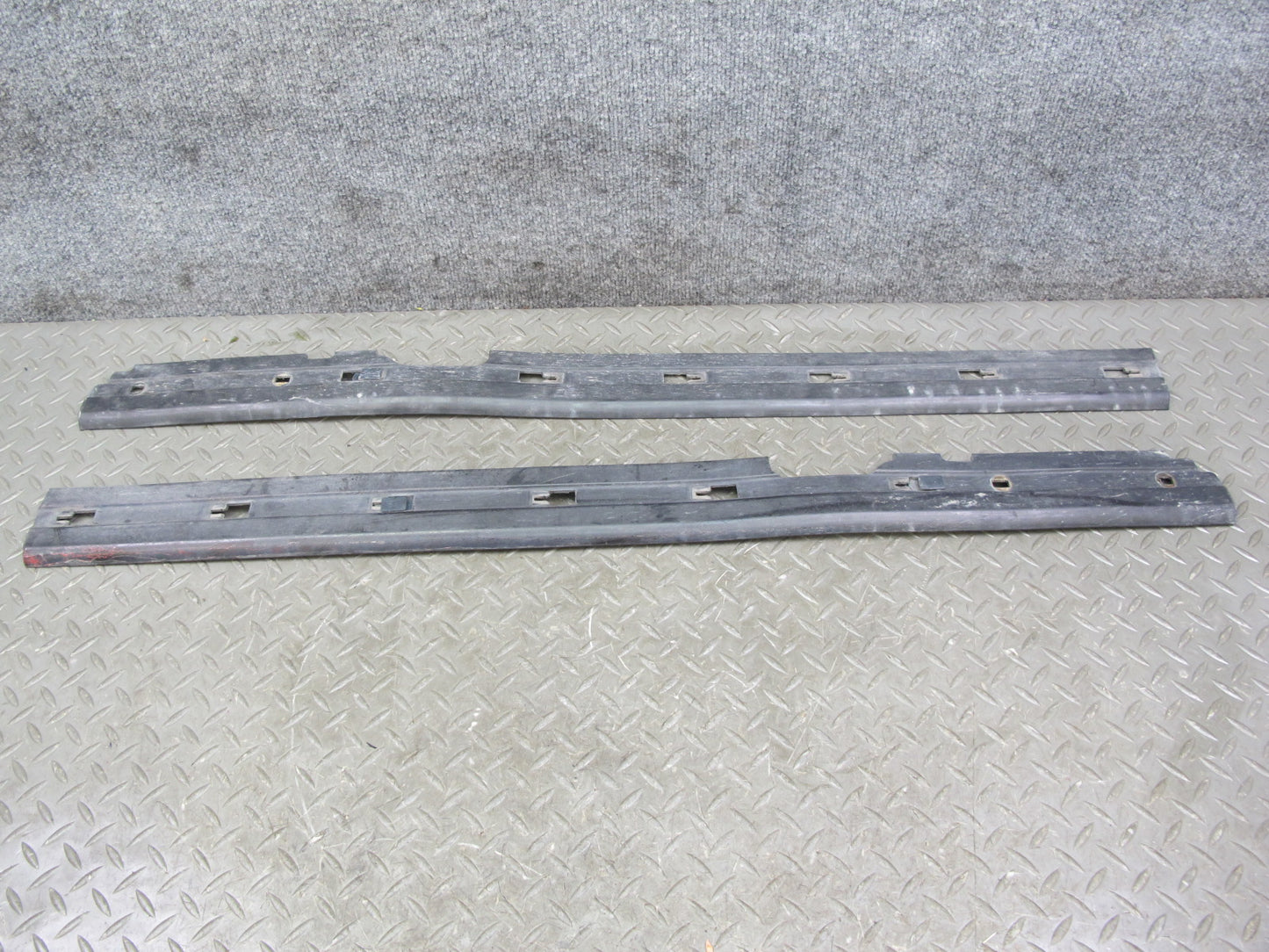 04-08 Mazda RX8 Side Floor Rocker Panel Molding Set of 2 OEM