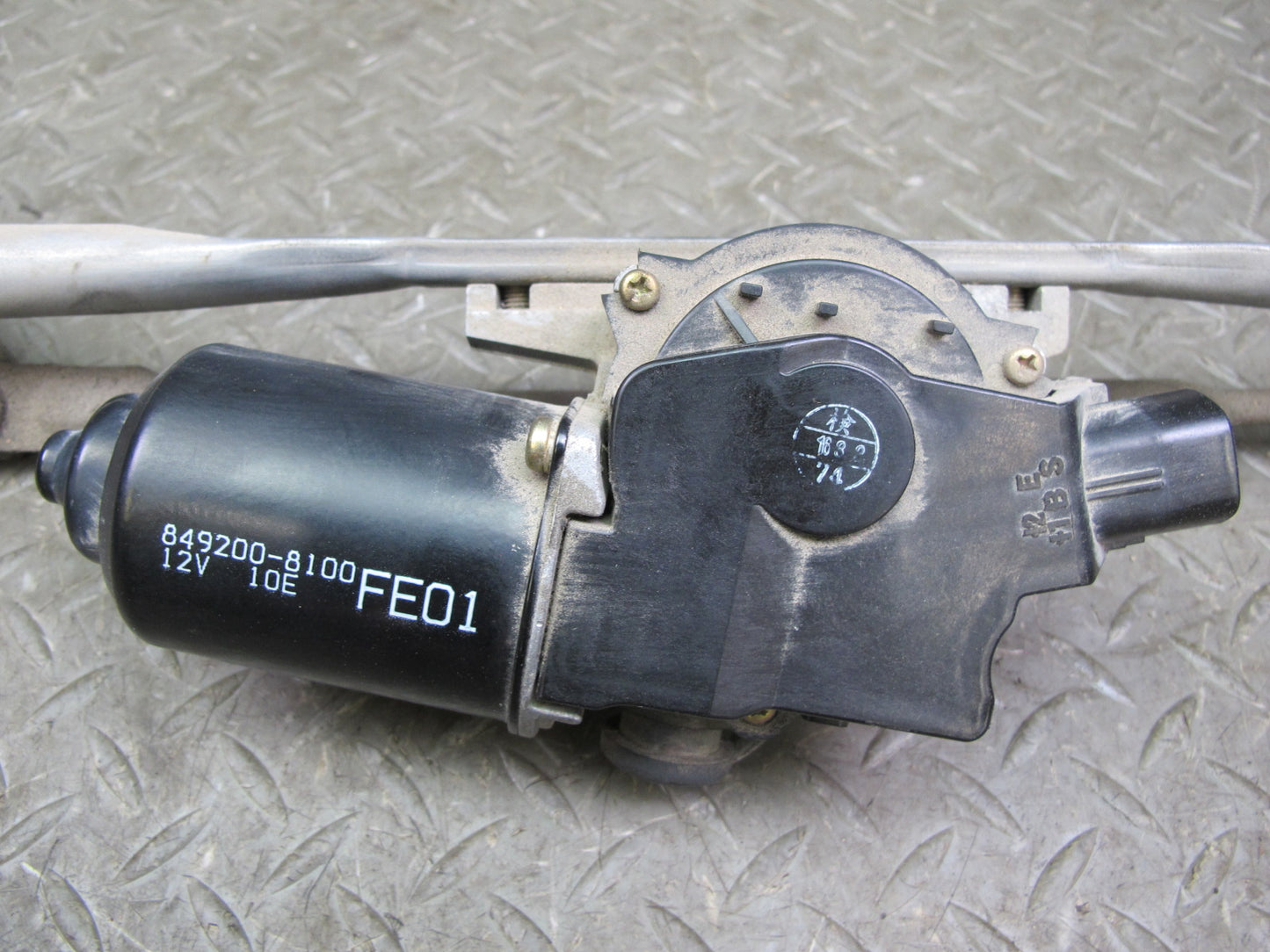 04-08 Mazda RX8 Front Windshield Wiper Motor W/ Linkage OEM