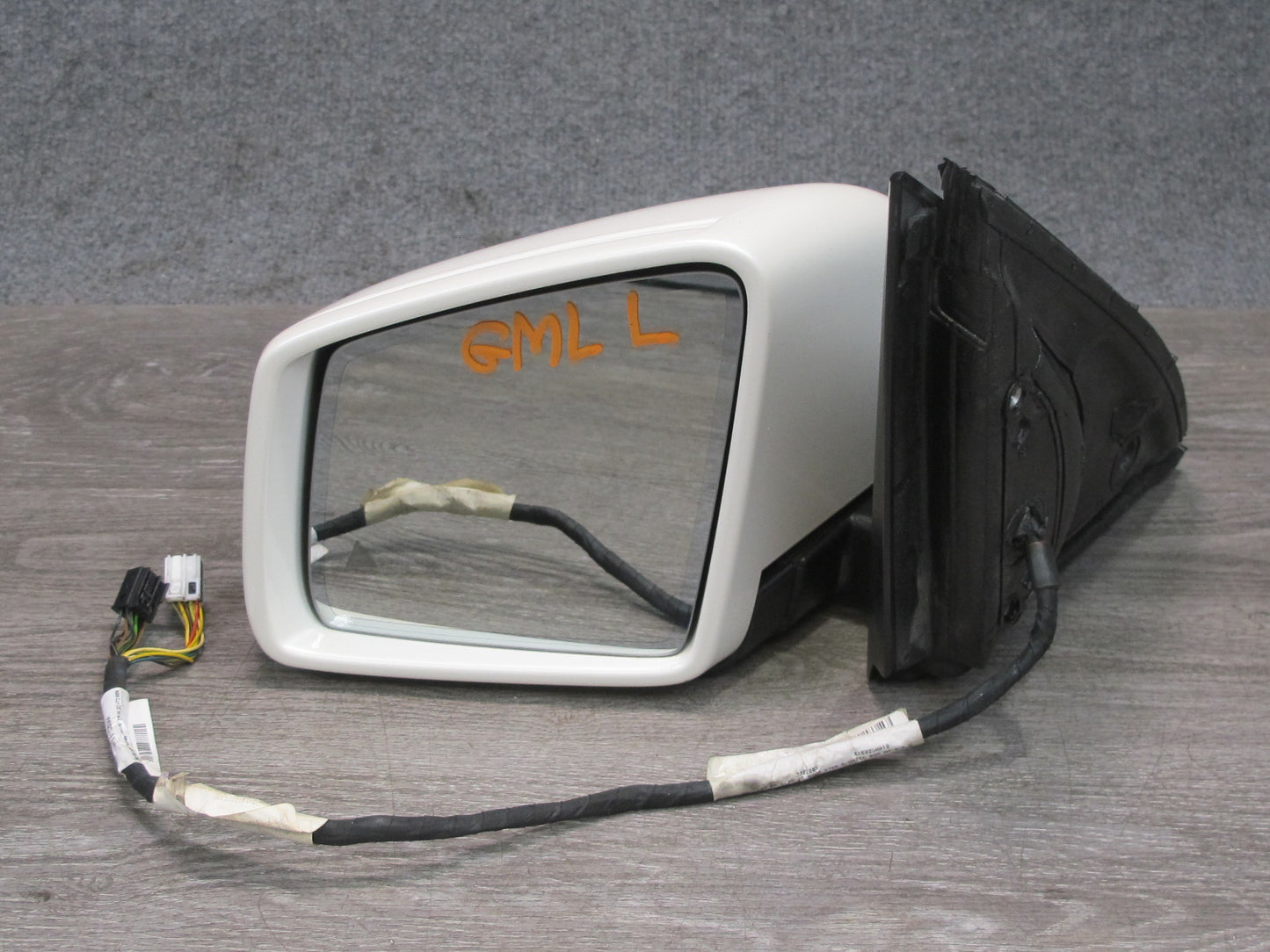 2012-2015 Mercedes W166 X166 Left Door Heated Side View Mirror w Blind Spot