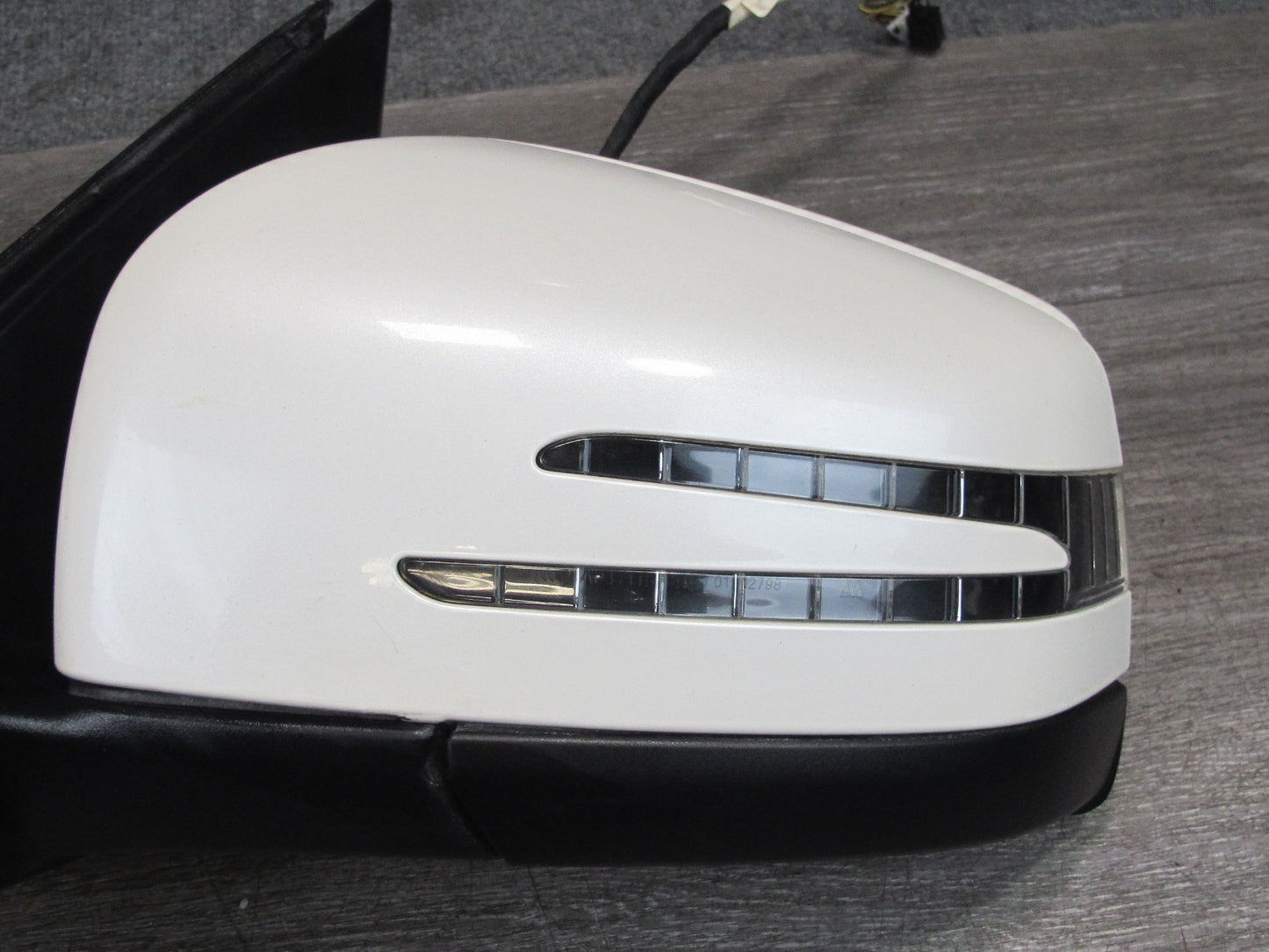 2012-2015 Mercedes W166 X166 Left Door Heated Side View Mirror w Blind Spot