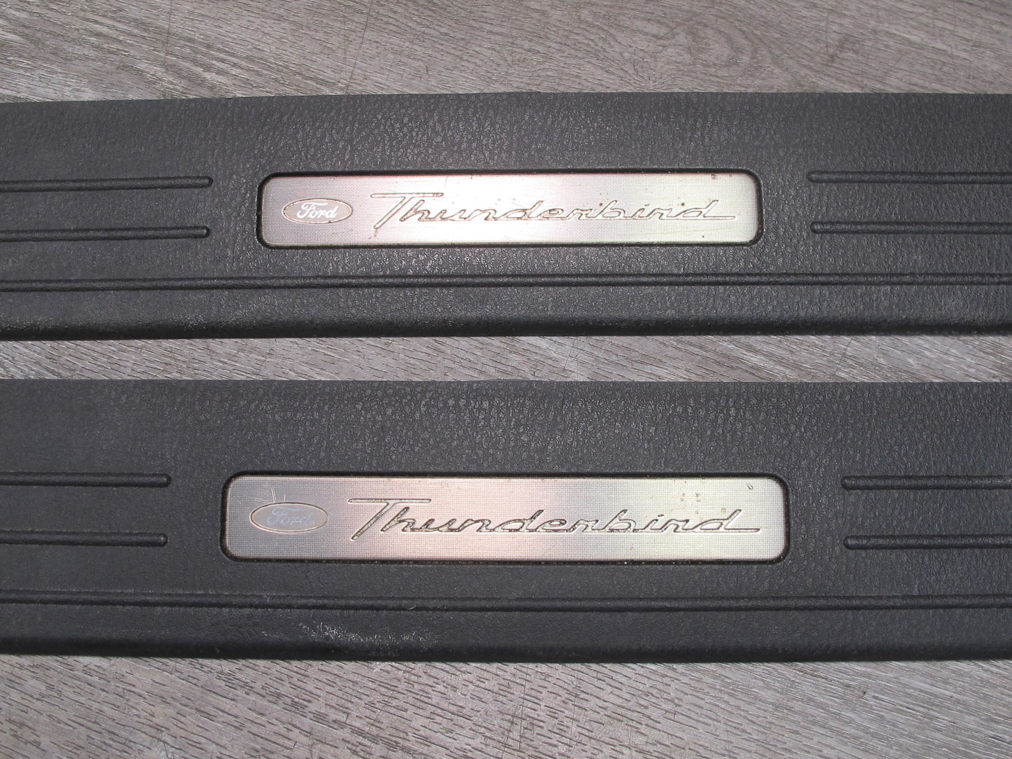 02-05 Ford Thunderbird Set of 2 Door Scuff Sill Plate Trim Cover Panel OEM