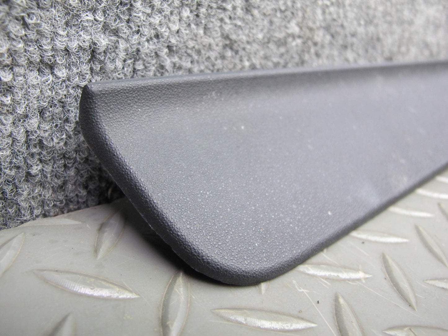 04-11 Mazda RX8 Door Sill Scuff Plate Trim Cover Left & Right Side Set Black OEM