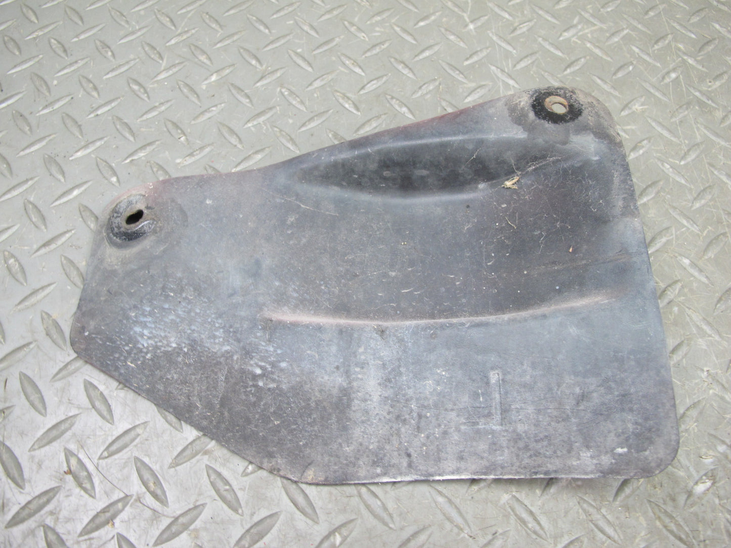 86-88 Mazda RX7 FC3S Front Left Fender Liner w Brake Air Vent Duct Set OEM
