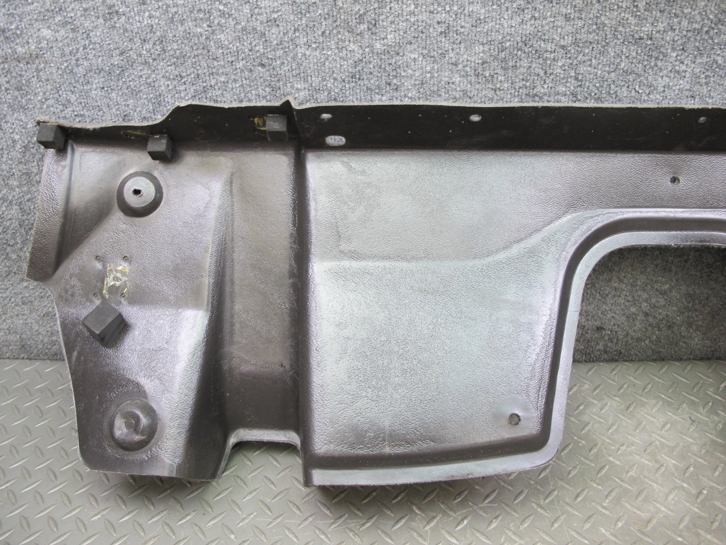 1988 Mazda RX7 FC3S Convertible Rear Under Seat Lower Trim Cover Panel Gray OEM