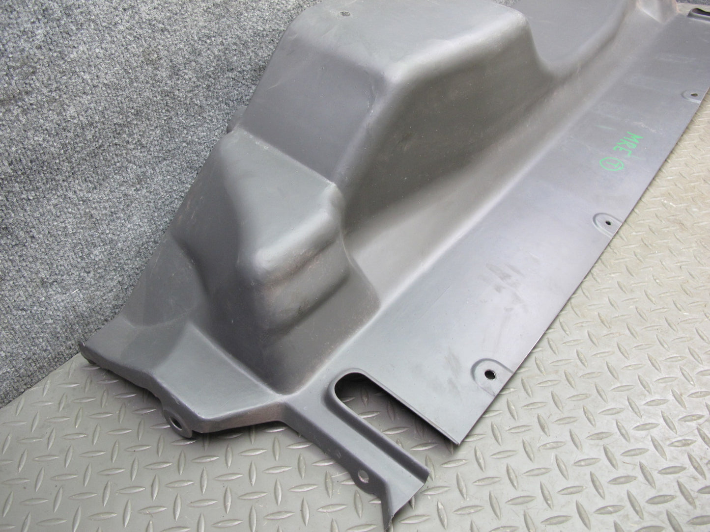 88-91 Mazda RX7 FC3S Convertible Trunk Front Trim Panel Cover Gray OEM