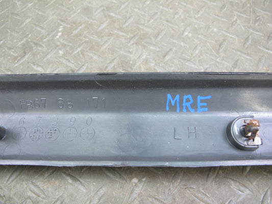 88-91 Mazda RX7 FC3S Convertible Front Left & Right A Pillar Trim Set Gray OEM