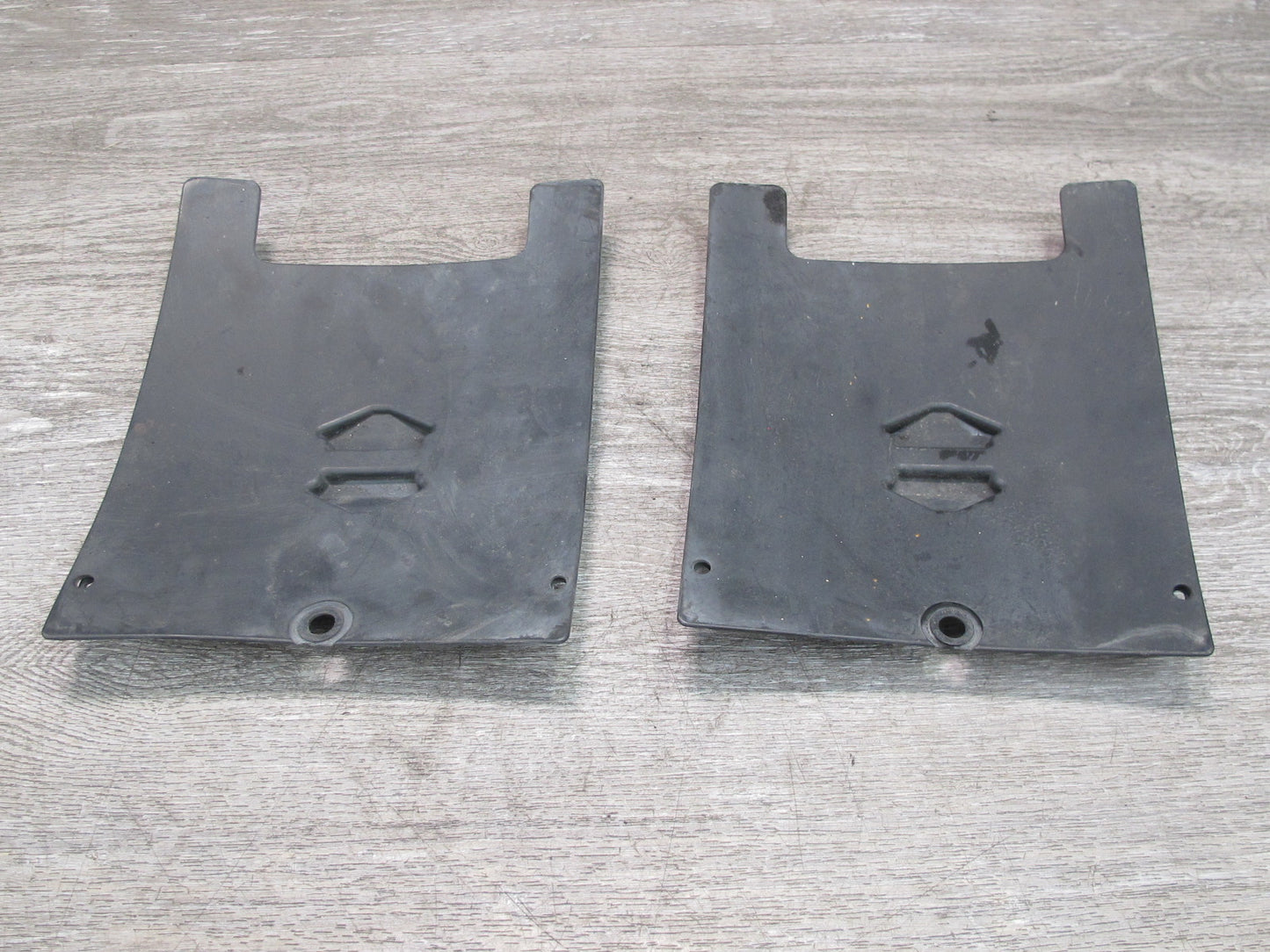 2012-2015 Mercedes W166 X166 Front Fender Liner Access Cover Lid Set of 2