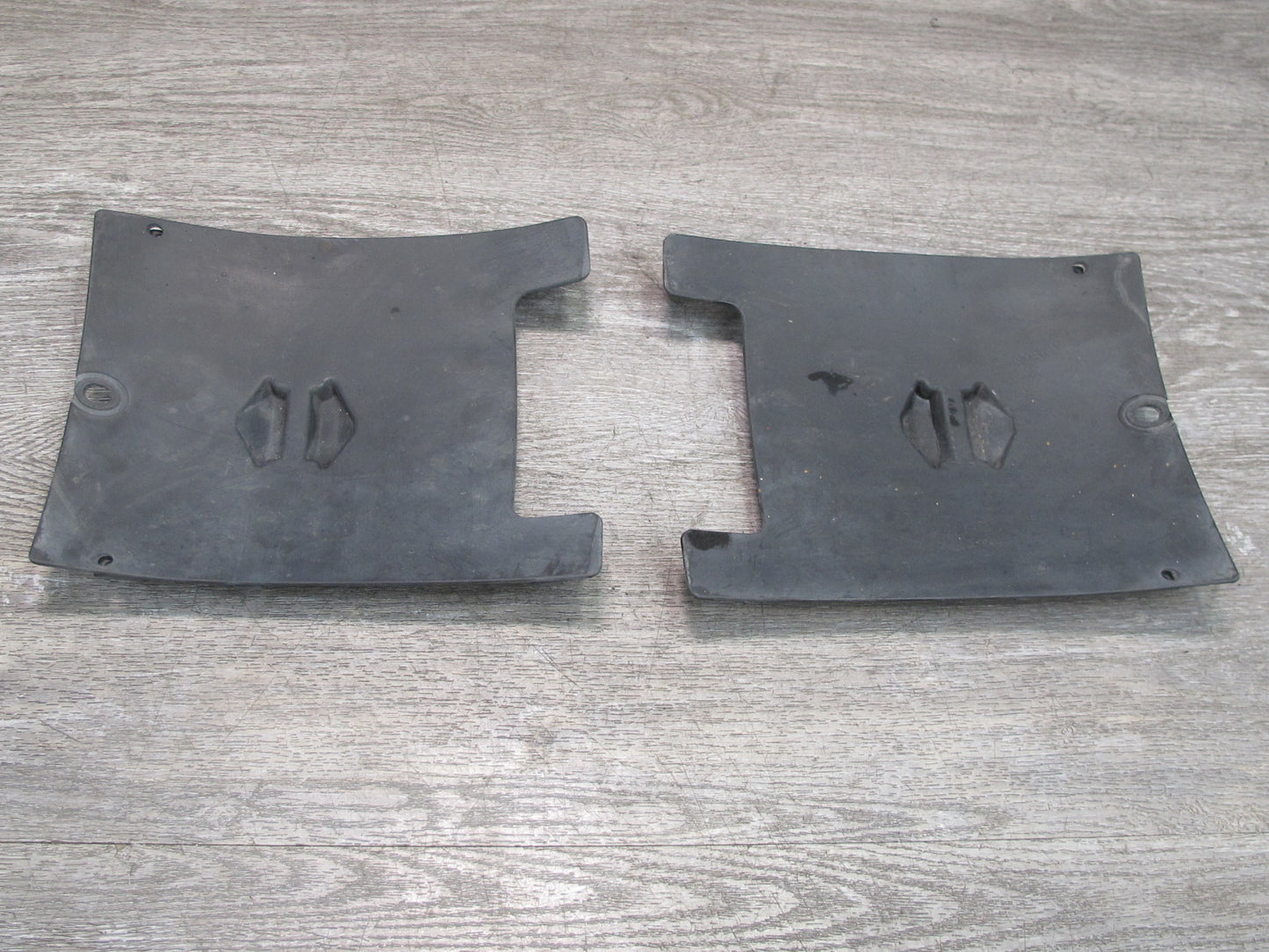 2012-2015 Mercedes W166 X166 Front Fender Liner Access Cover Lid Set of 2