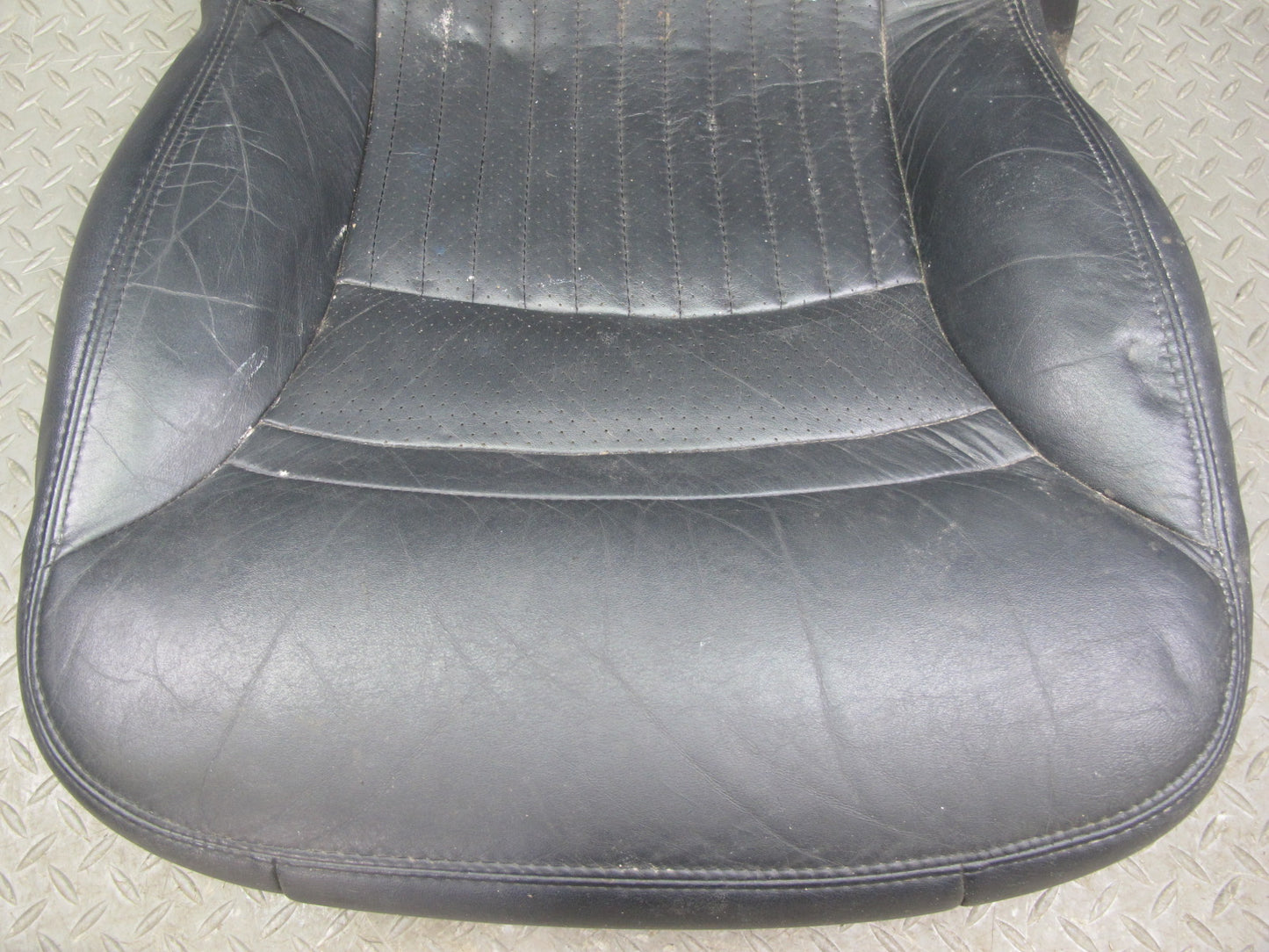 00-02 Chevrolet Corvette C5 Right Passenger Seat Lower Cushion Leather Black OEM