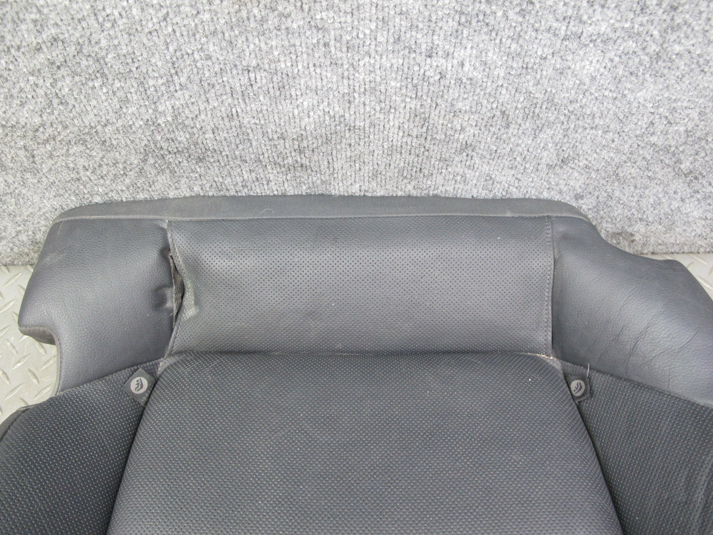 2010-2016 Porsche Panamera 970 Rear Left Driver Side Lower Seat Cushion Leather