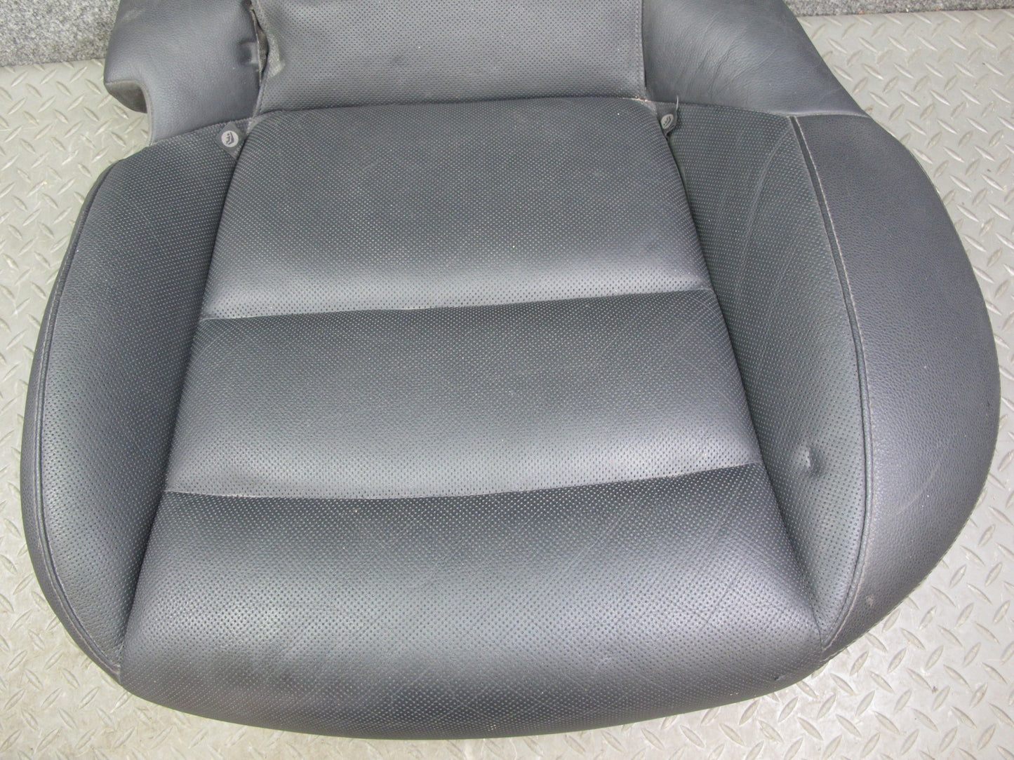 2010-2016 Porsche Panamera 970 Rear Left Driver Side Lower Seat Cushion Leather