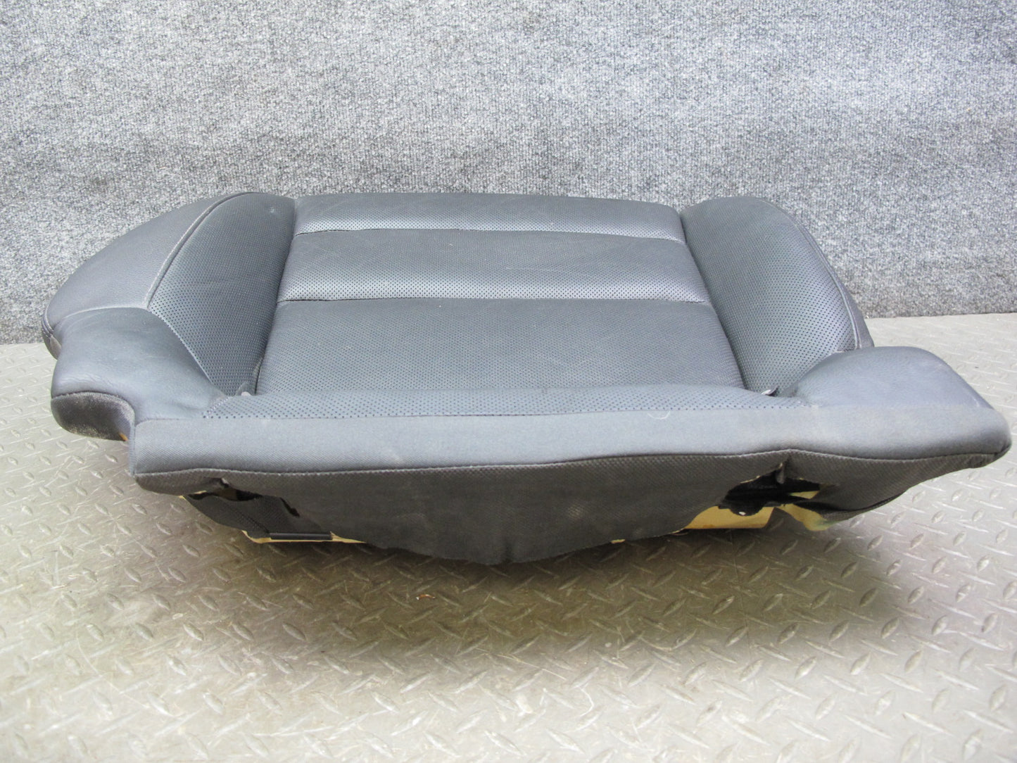 2010-2016 Porsche Panamera 970 Rear Left Driver Side Lower Seat Cushion Leather