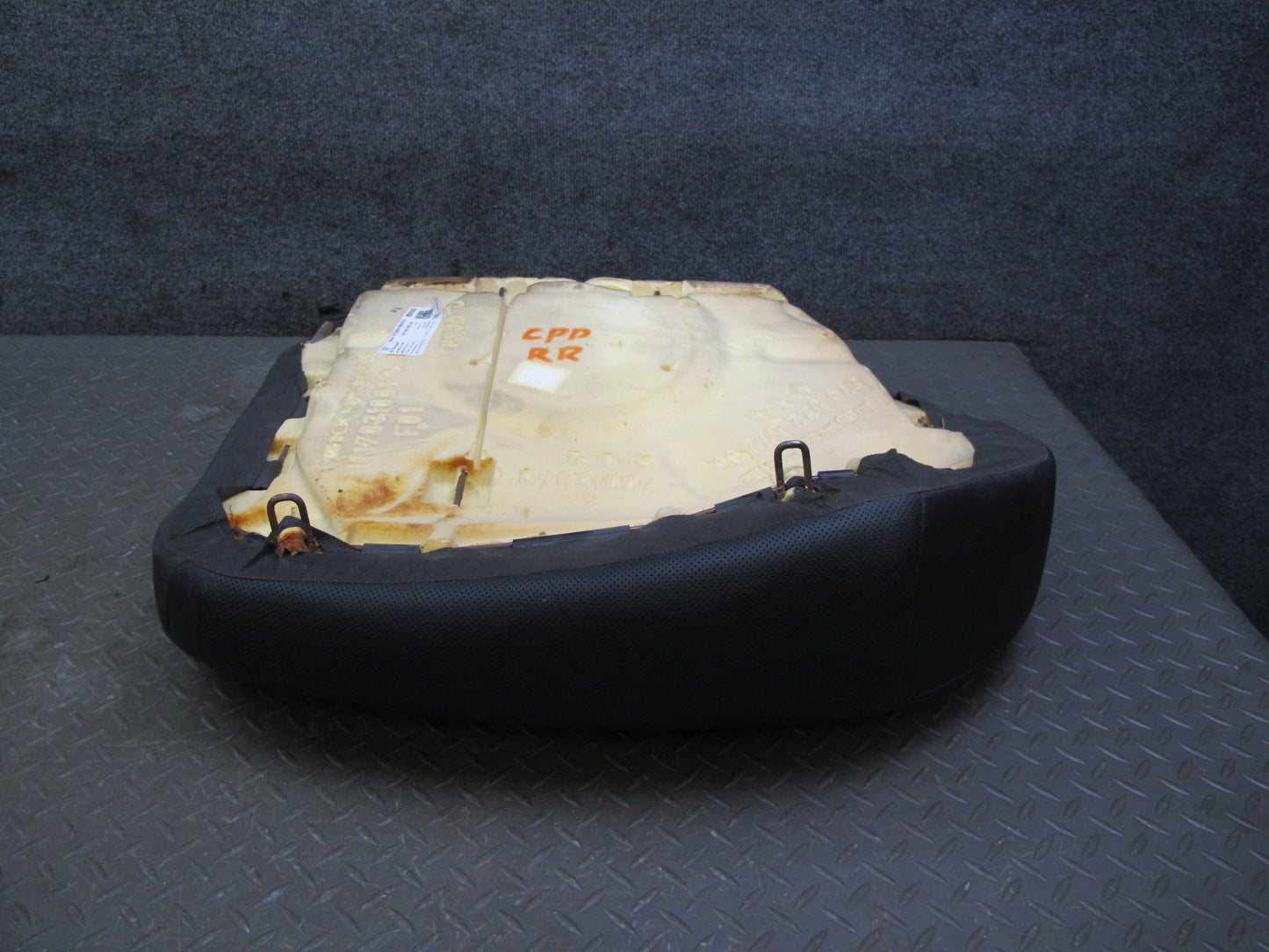 2010-2016 Porsche Panamera 970 Rear Right Pass Side Lower Seat Cushion Leather